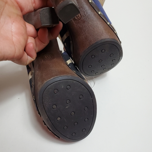 Xhilaration Tobbyn Platform Slingback Open Toe Heel, Multicolor, Sz 8. - Picture 5 of 11